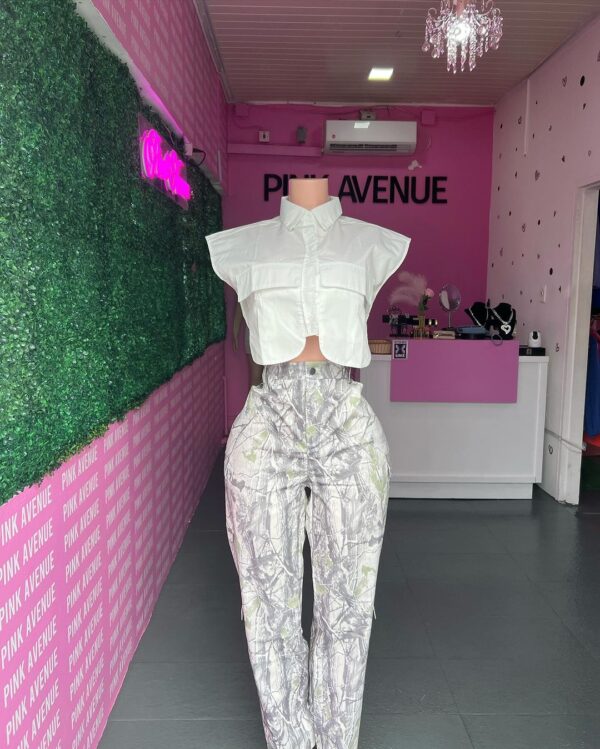 Duck Print Cargo Pants - Image 2