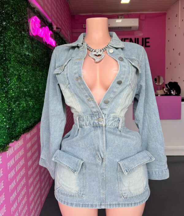 Denim Dress Set