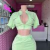 Two Piece Skirt Set - Image 4