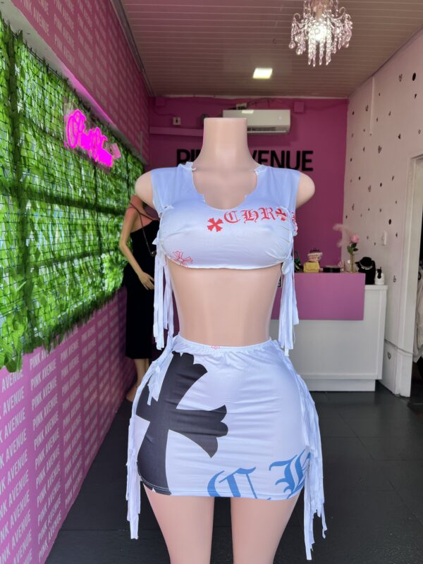 Frilled Skirt Set