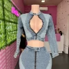 Blue Denim Set