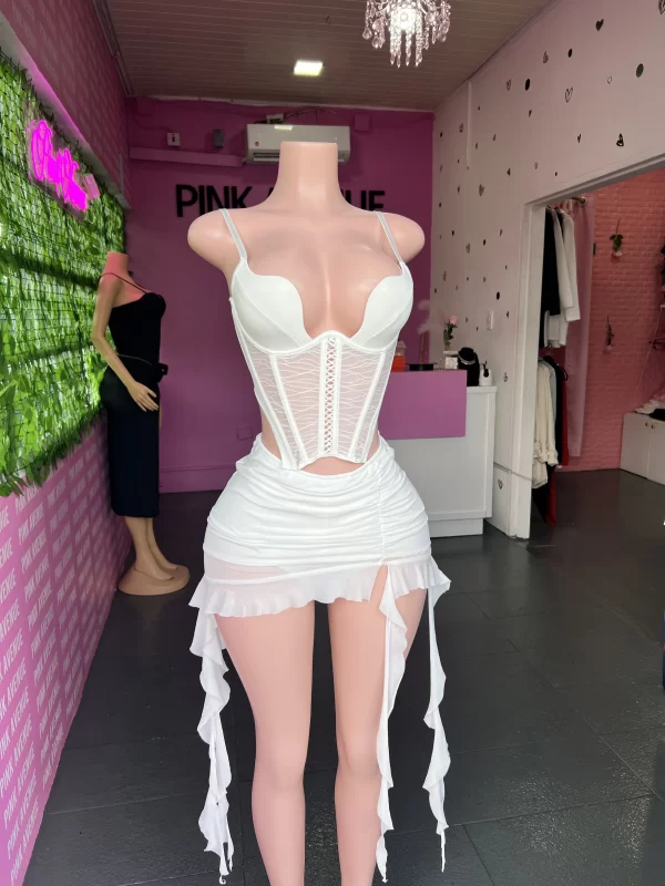 All white Skirt Set - Image 3