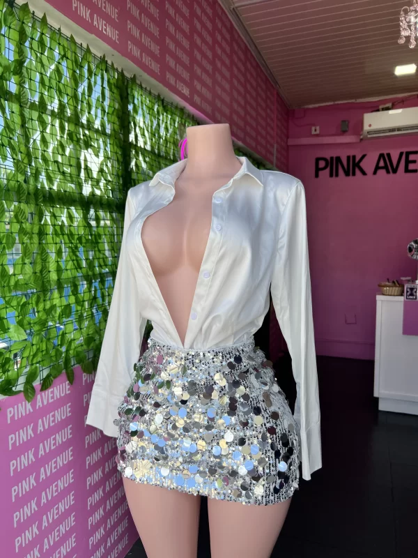 Silver Skirt Set - Image 2