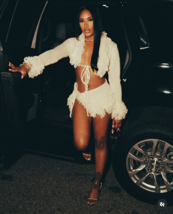 Cream Skirt Set