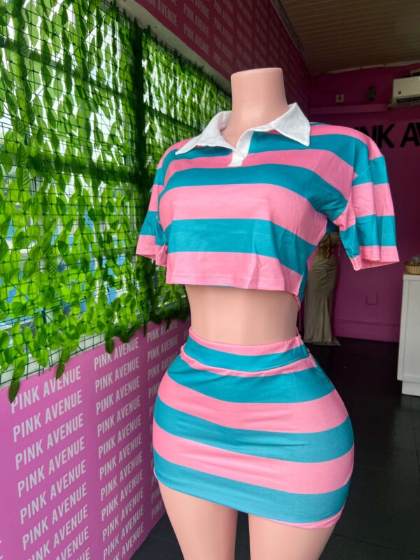 Stripe Skirt Set - Image 2
