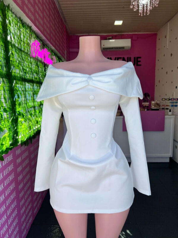 White Off Shoulder Dress